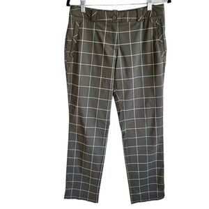 Nike Golf grey checkered grey pants size 6